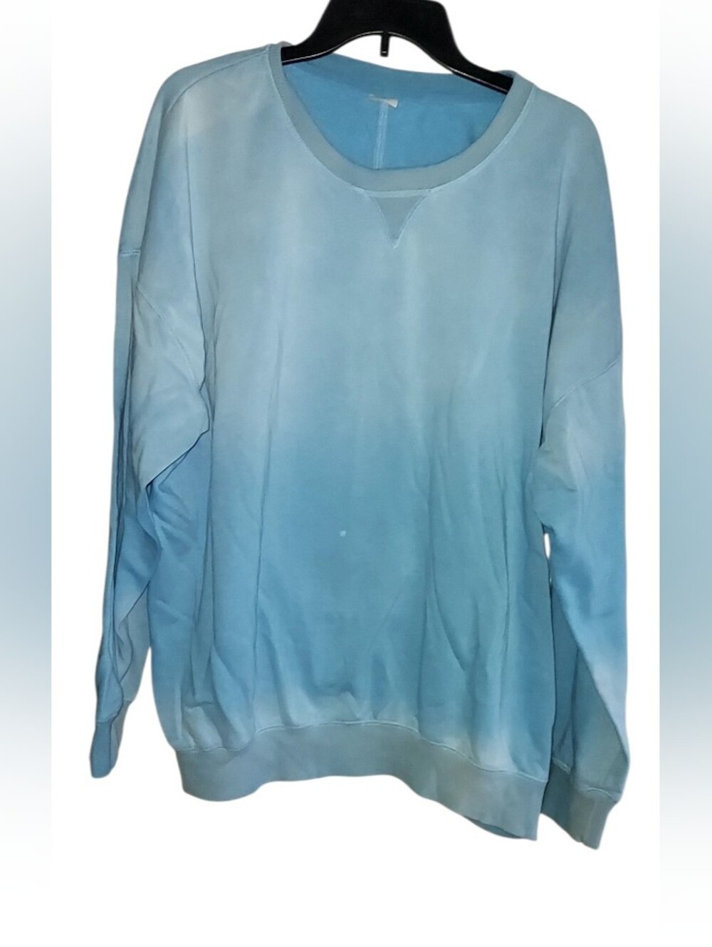No Boundaries Over Sized Light Blue Crewneck Sweatshirt